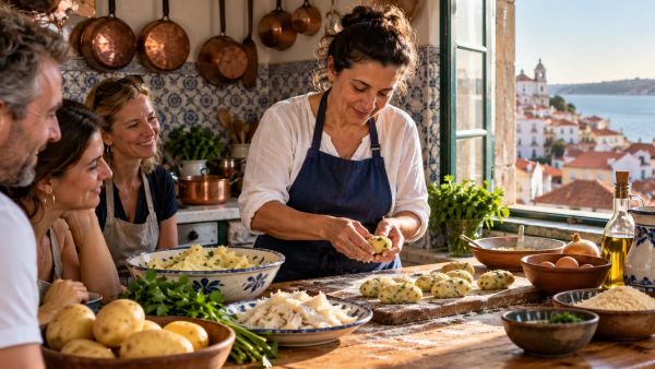 Apprenez les recettes traditionnelles lors d’un cours de cuisine portugaise